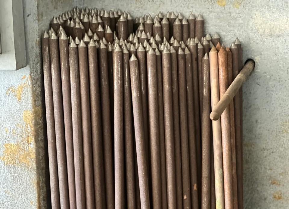 Piquet avant cuivrage